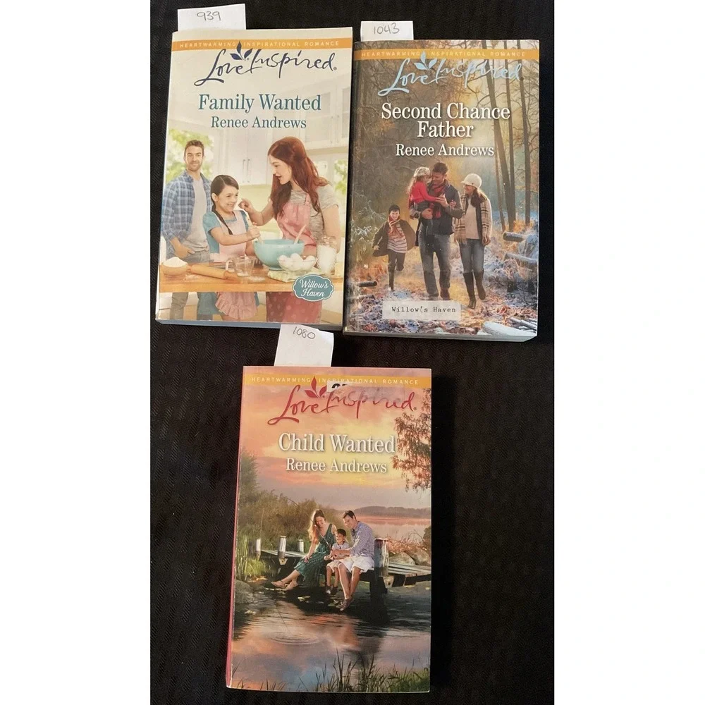Love Inspired Lot Willow's Haven Renee Andrews Family Wanted Second Chance Fathe